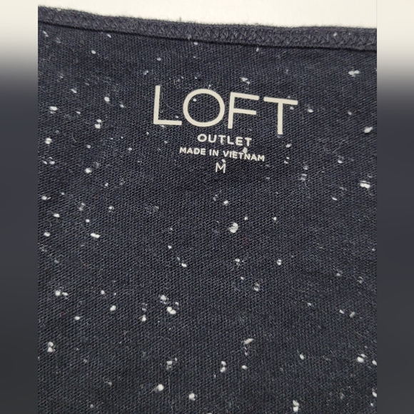 LOFT Black Long-Sleeve Shirt - Picture 4 of 6